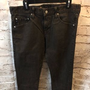 Adriano Goldschmied Black Denim Jeans 33 the Dylan